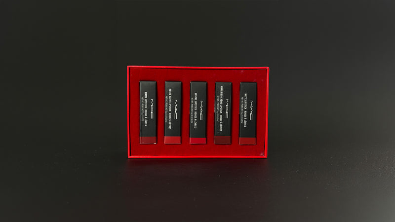MAC Lustre Lipstick Set (Set of 5)