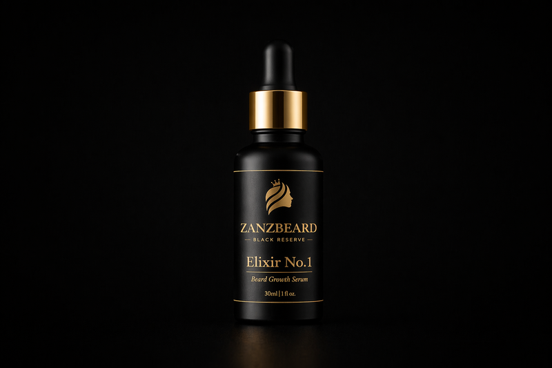 ZANZBEARD Black Reserve – Elixir No.1 Beard Growth Serum