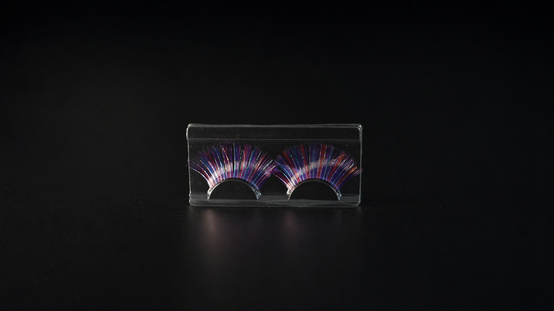 Glitter Color False Eyelashes (Single Pair)