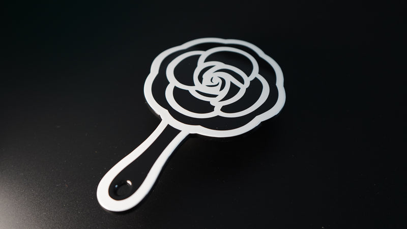 Camellia Handheld Mirror