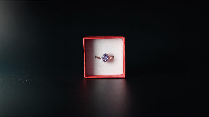 Blue Saphire Ring